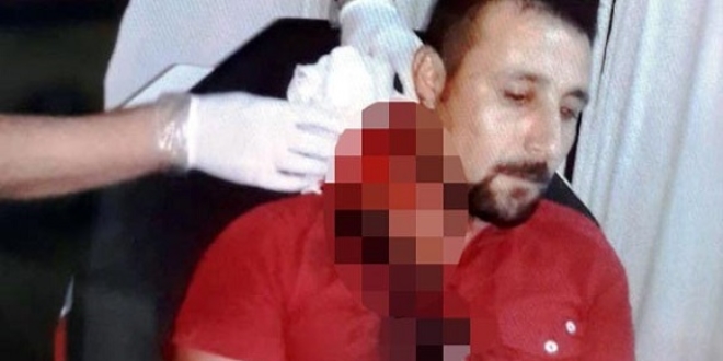 Sağlık memuru, bindiği aracın şoförünü yaraladı
