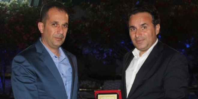 Balıkesir'de Spor müdürüne veda yemeği düzenlendi