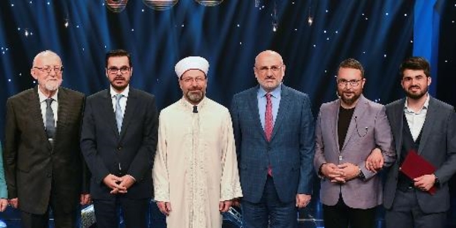 DİB Başkanı 'Kur'an- Kerim'i Güzel Okuma Yarışması' finaline katıldı