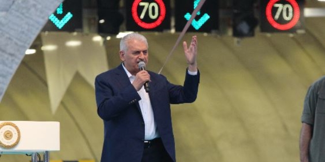 Başbakan, Sabuncubeli Tünelleri'ni hizmete açtı