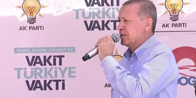 Erdoğan: Millet sana apolet sökme yetkisini vermez