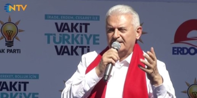 Başbakan Yıldırım: Millet sizinle mi uğraşacak?