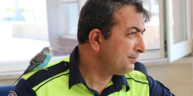 'Bayram Şekeri' polis ekiplerinin maskotu oldu
