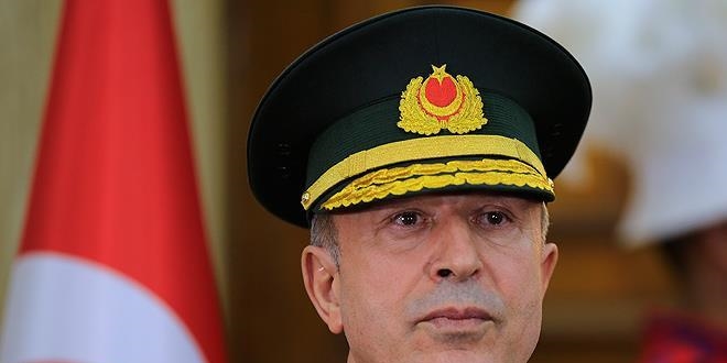 Akar, Scarparrotti ile 'Menbiç yol haritası'nı görüştü