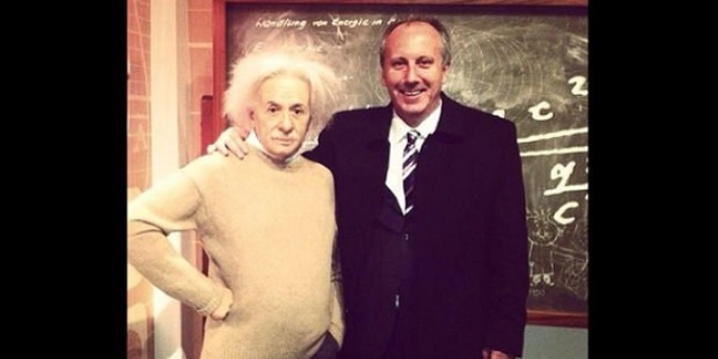 Muharrem İnce'den 'Einstein'lı paylaşım!