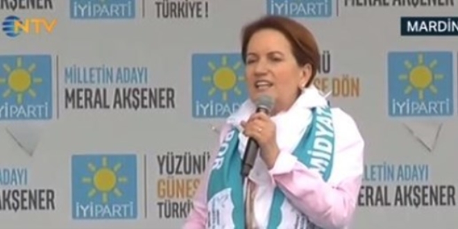 Akşener, Cumhurbaşkanı seçilirse yapacağı ilk işi açıkladı