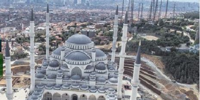 Türkiye'nin en büyük camisinde geri sayım başladı