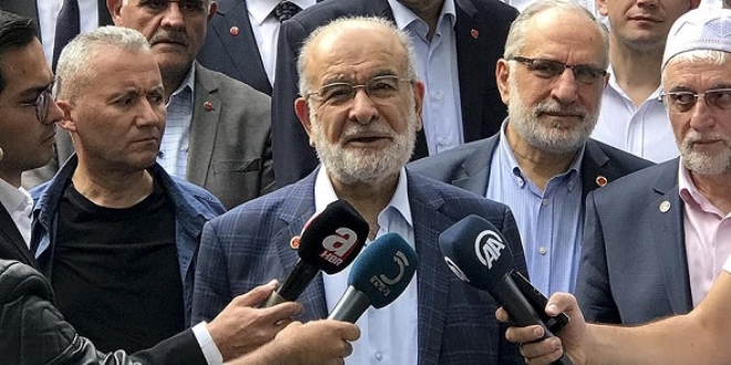 Karamollaoğlu: Biz, memleketimizin huzur içinde olmasını arzu ederiz