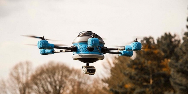 İstanbul'da rüzgar drone'lar için esiyor