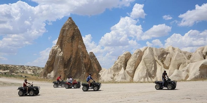 Kapadokya turizmine bayram dopingi