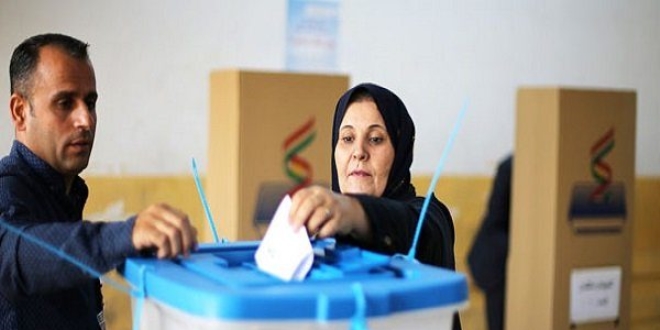 Irak'taki Türk seçmenlerin oy verme işlemi sürüyor