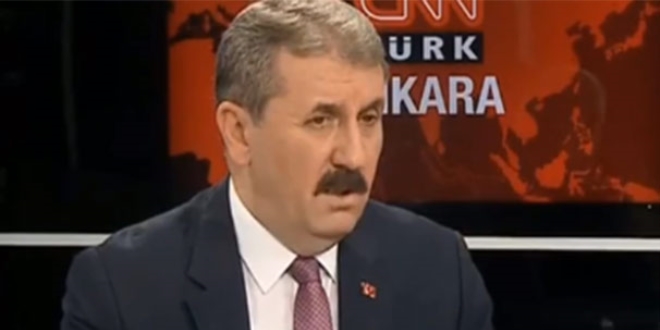 Destici: HDP barajı aşarsa 350, aşamazsa 400 vekil çıkarırız
