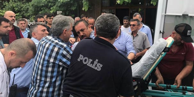 Akşener'in mitinginde görevli polis kalp spazmı geçirdi