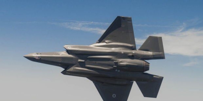 F-35'in teslimat treni Texas'ta gerekletirildi