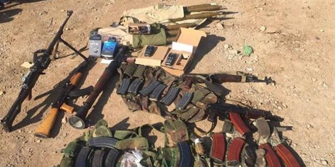 TSK: Yürütülen operasyonlarda çok sayıda mühimmat ele geçirildi