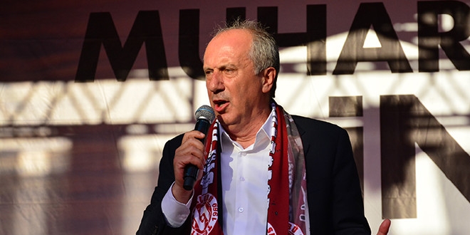 9 siyasi partiden Muharrem nce'ye destek