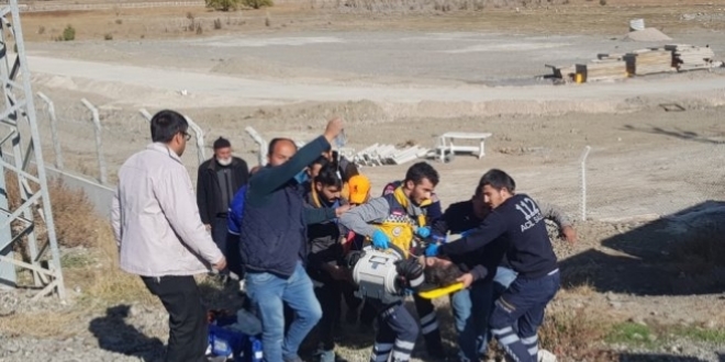 Erzincan'da elektrik akımına kapılan işçi öldü