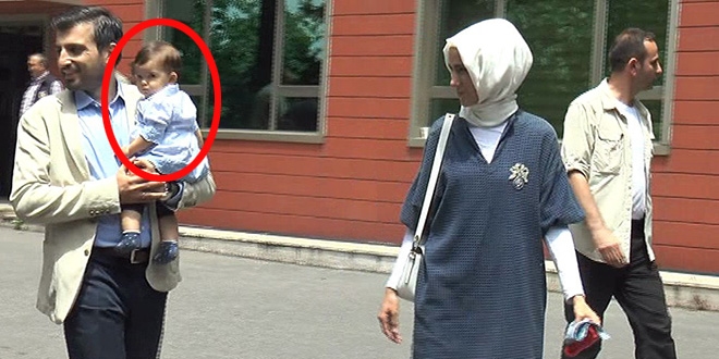 Erdoğan'ın küçük torunu ilk kez görüntülendi