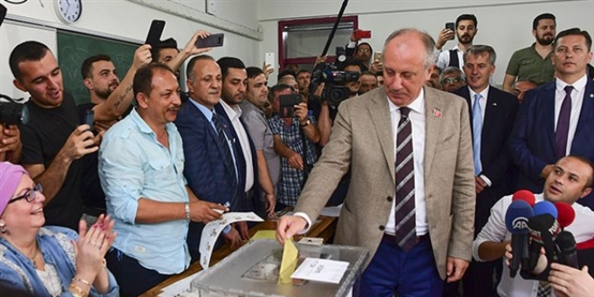 İnce, YSK'nin seçim sonuçlarını açıklamasının ardından açıklama yapacak