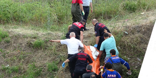 5 gündür kayıptı, derede cesedi bulundu