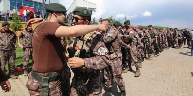 Afrin kahramanlar PH'ler Erzincan'a dnd