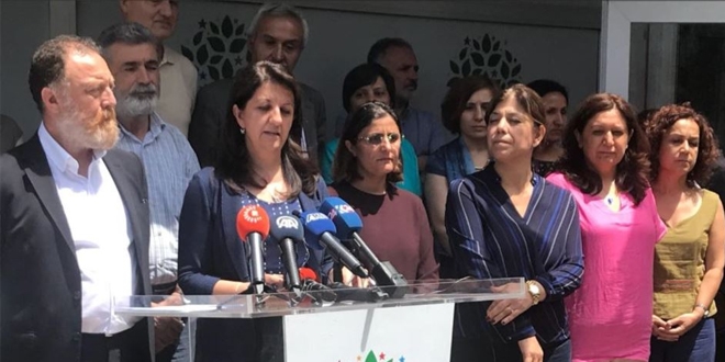 HDP, doudaki oy kaybn itiraf etti