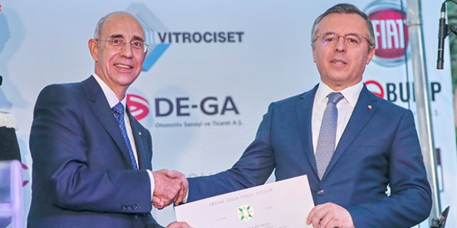 CB Başdanışmanı Göktaş'a İtalya devlet nişanı verildi