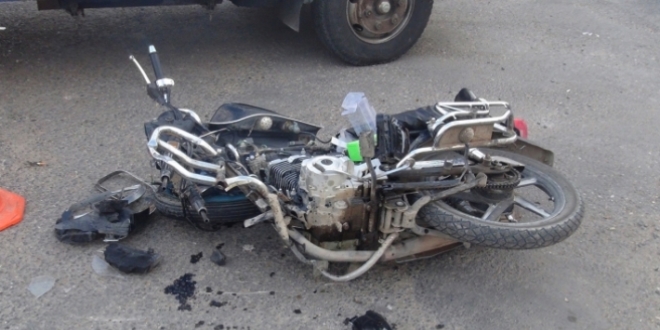 15 yaşındaki motosiklet sürücüsü kazada öldü