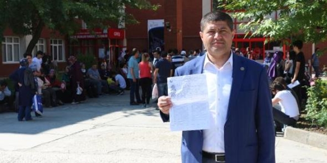 Ziraat odası başkanı, fakülte okumak için YKS'ye girdi