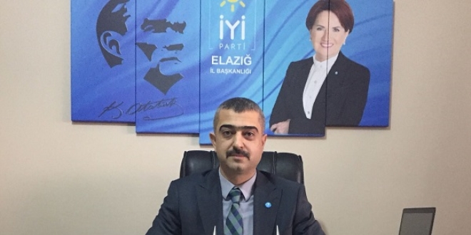 İYİ Parti Elazığ Kurucu İl Başkanı Erdem istifa etti