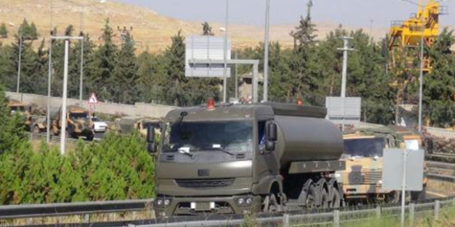 Şanlıurfa'dan Suriye sınırına askeri sevkiyat