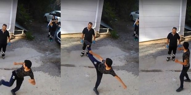 112 ekibinin Kung Fu ile imtihanı
