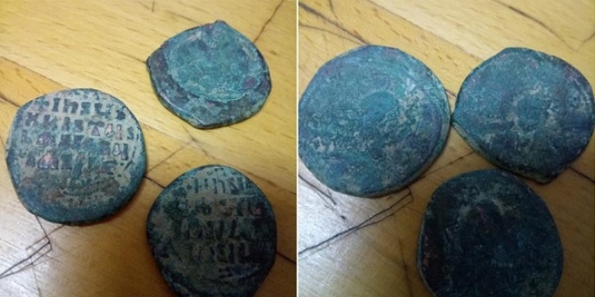 Kars'ta Hazreti İsa portreli sikkeler bulundu