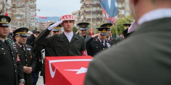 Şehit astsubay Boztoprak son yolculuğuna uğurlandı