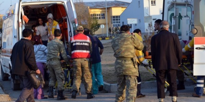 11 aylık bebek askeri helikopterlehastaneye kaldırıldı