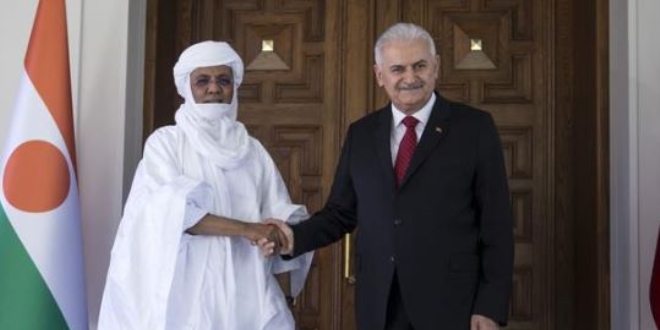 Başbakan Yıldırım, Nijer Başbakanı Rafini ile görüştü
