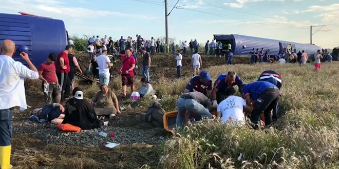 Erdoan, tren kazas ile ilgili bilgi ald