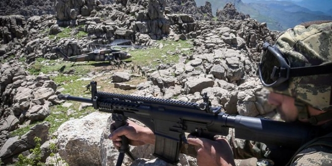 Hakkari'de 2 terörist etkisiz hale getirildi