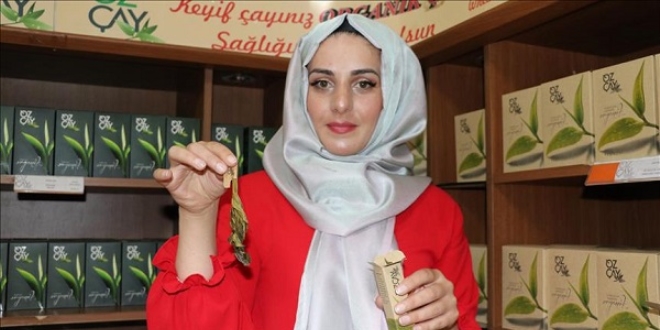 '2,5 yapraklı organik yeşil çay'ın ünü sınırları aştı