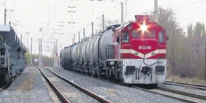 İç Anadolu'nun petrolü demiryolundan