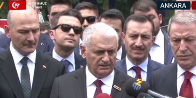 Binali Yıldırım: Acımız tazeliğini koruyor