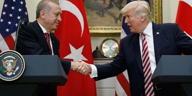Erdoğan ile Trump telefonda görüştü