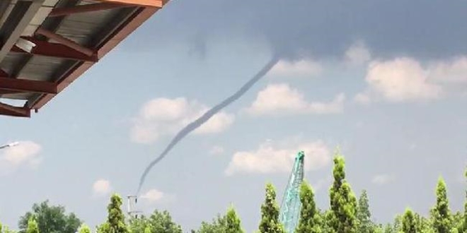 İstanbul'da hortum paniği