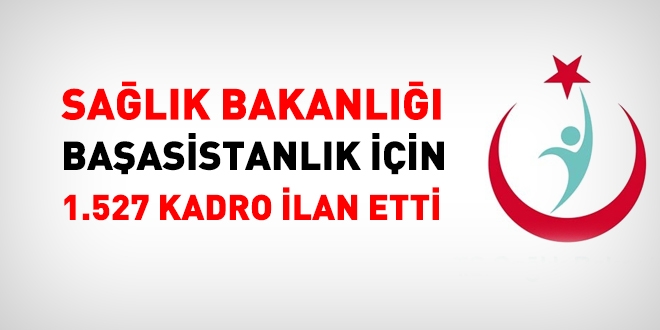 Başasistanlık sınavı için 1.527 kadro ilan edildi