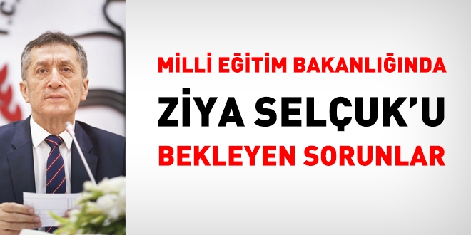 MEB Bakanı Ziya SELÇUK'u Bekleyen Sorunlar-1