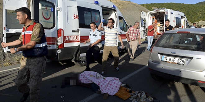 Tokat'ta traktör devrildi: 4 ölü, 22 yaralı