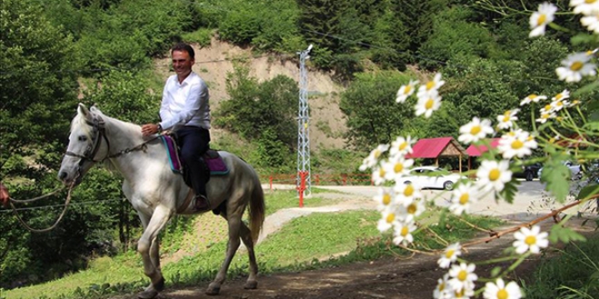 Arap turistlerin yeni gzdesi 'Gzelyayla'