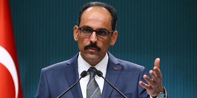 Kalın: Türkiye Kıbrıslı soydaşlarımızın yanında olacak