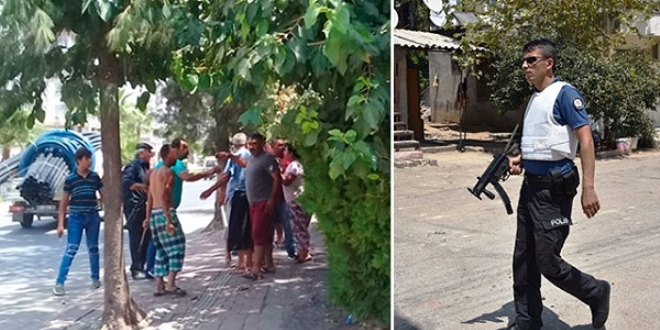 Komşuların taşlı, sopalı 'dedikodu' kavgası