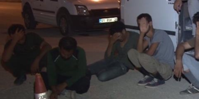 Adana'da 44 kaak mlteci yakaland